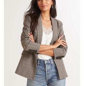 Evereve Plaid Blazer